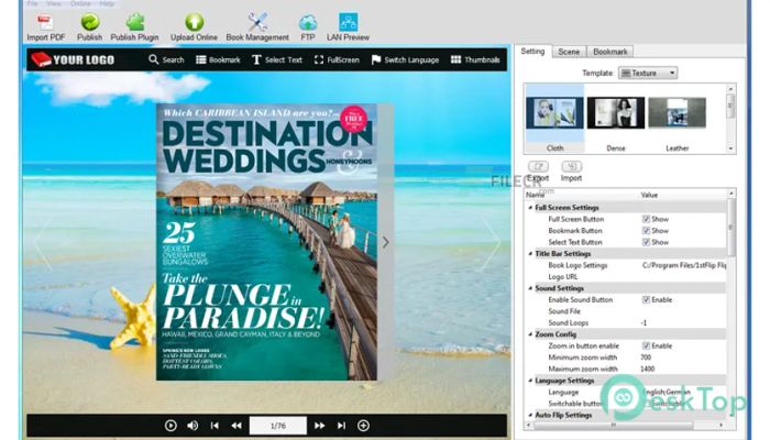  تحميل برنامج 1stFlip FlipBook Creator 2.7.27 برابط مباشر