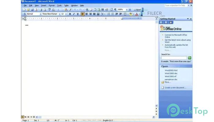 Download Microsoft Office Professional  2003 Free Full Activated