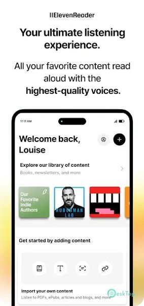 Reader by ElevenLabs 1.4.1 APK MOD Полная бесплатная загрузка