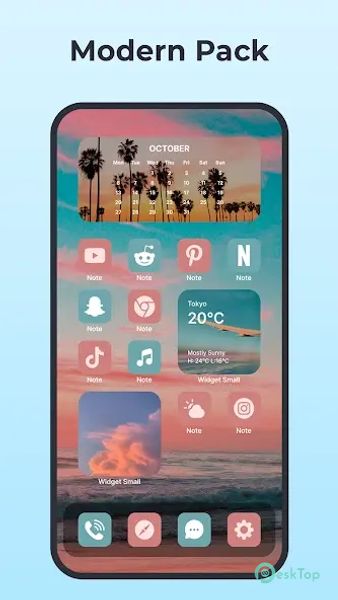 Themes: Widgets & Icon Changer 1.4.5 APK MOD フル無料ダウンロード