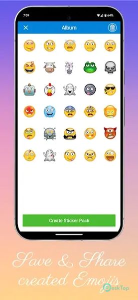 Emoji Maker - Create Stickers 1.2.2 APK MOD Unlocked (Full) Free Download