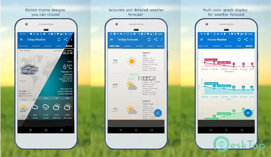 Weather & Clock Widget Plus v4.5.0.3 APK MOD Полная бесплатная загрузка