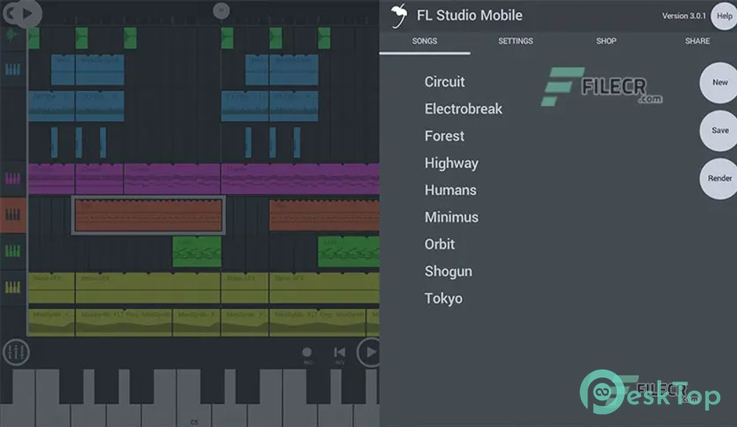 FL Studio Mobile 4.8.10 APK MOD Tam Ücretsiz İndir