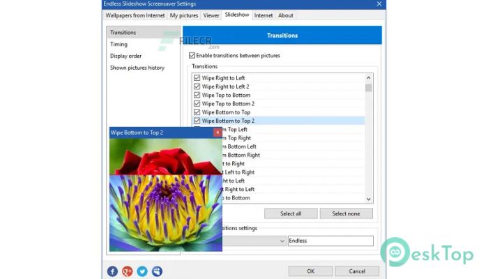 تحميل برنامج Endless Slideshow Screensaver Pro  1.20 برابط مباشر