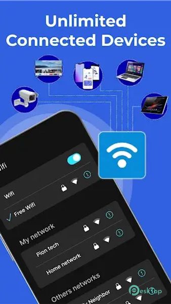 Wifi Hotspot - Speed Test 1.0.8 APK MOD Полная бесплатная загрузка