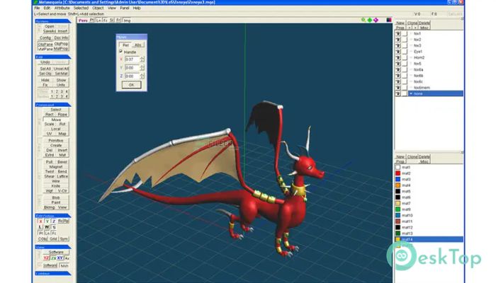 Tetraface IncTetraface Inc Metasequoia 4.9.0a Tam Sürüm Aktif Edilmiş Ücretsiz İndir