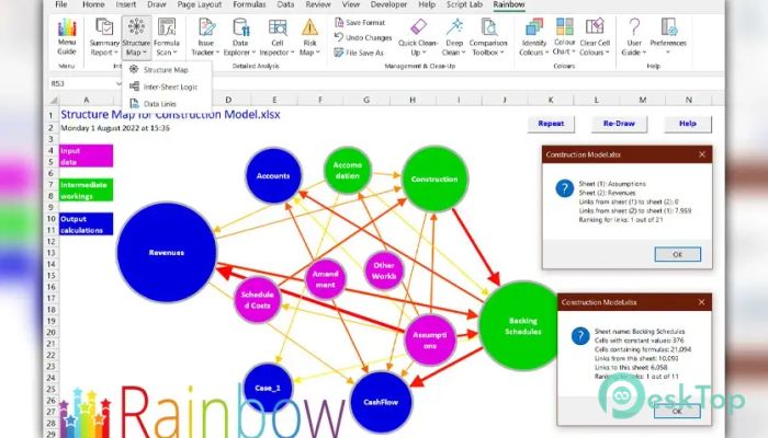 Скачать Rainbow Analyst add-in Professional 24.11.2 полная версия активирована бесплатно