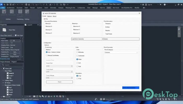 Archigrafix 3D Importer 24.4.0.0 Tam Sürüm Aktif Edilmiş Ücretsiz İndir