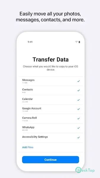 Move to iOS 3.5.5 APK MOD フル無料ダウンロード