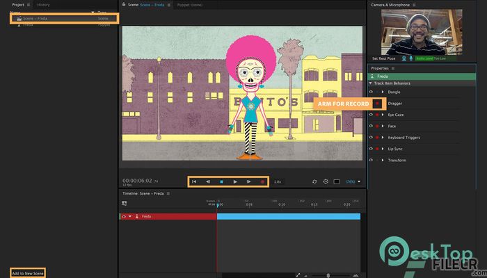 Adobe Character Animator 2021 4.4.0.44 完全アクティベート版を無料でダウンロード