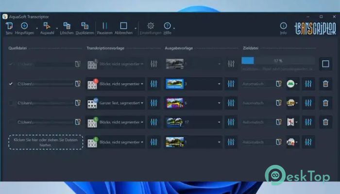 Download AquaSoft Transcriptor  1.1.02 Free Full Activated