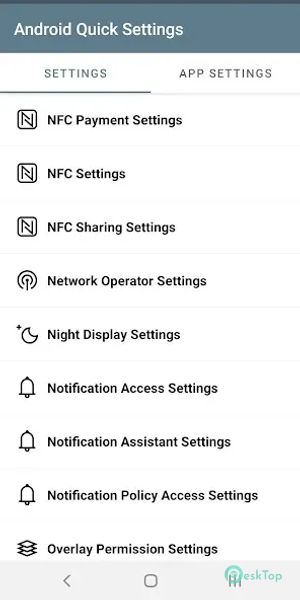 Android Quick Settings 1.6.1 APK MOD フル無料ダウンロード