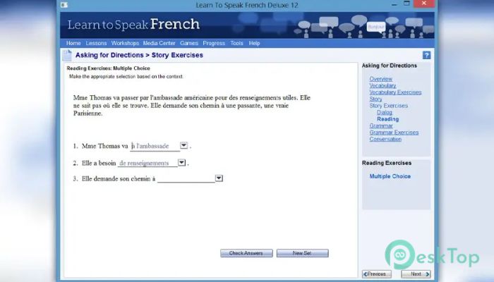 下载 Learn to Speak French Deluxe 12.0.0.18 免费完整激活版