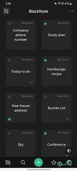 BlackNote: Dark Notes, Notepad