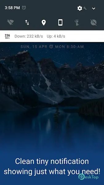 NetSpeed Indicator 1.10.0 APK MOD تحميل مجاني كامل
