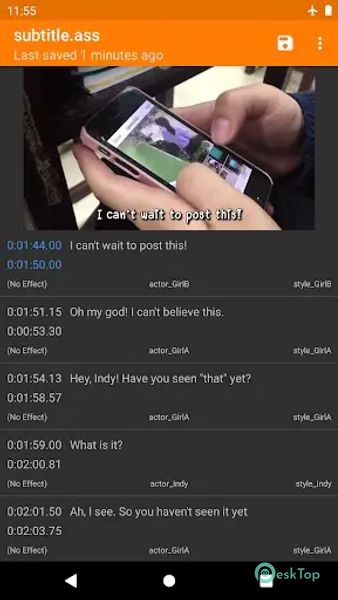 Buftaku Subtitle Editor 3.2.0 APK MOD 完整免费下载