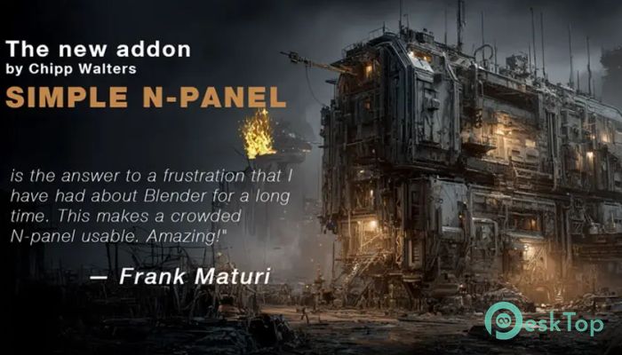 Blender Market - Simple N-Panel 1.1.17 Tam Sürüm Aktif Edilmiş Ücretsiz İndir