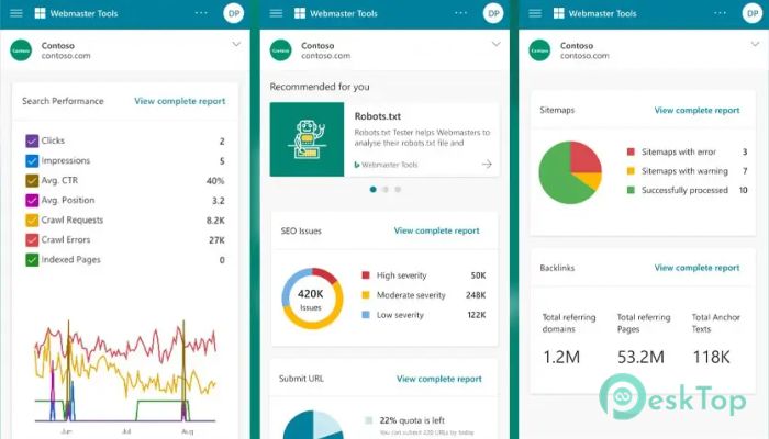 Microsoft Bing Webmaster Tools 1.0 Tam Sürüm Aktif Edilmiş Ücretsiz İndir