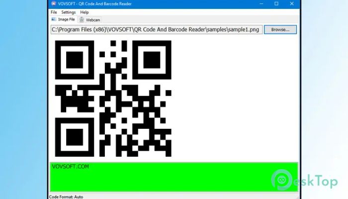 Download Vovsoft QR Code and Barcode Reader 1.0 Free Full Activated