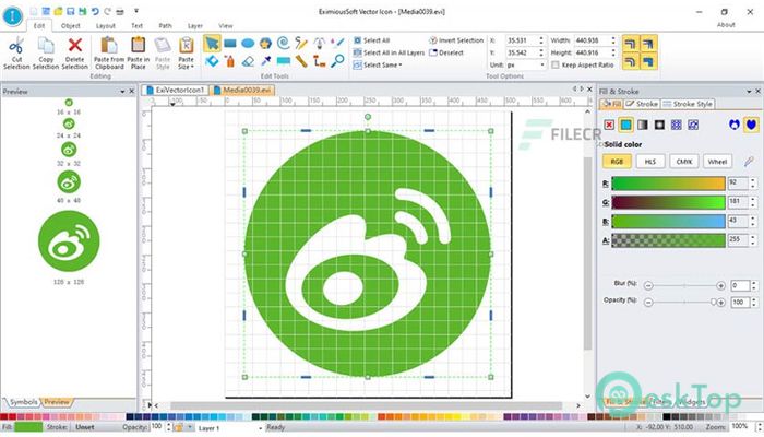EximiousSoft Vector Icon Pro 5.15 for apple download