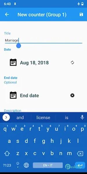 Days Counter 1.9 APK MOD Descarga gratuita completa