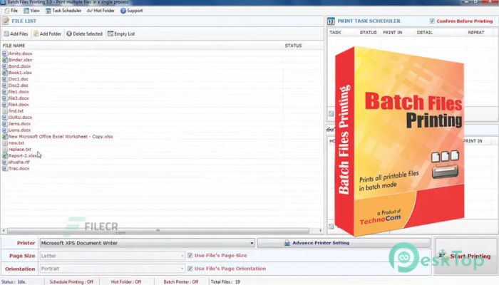 Download TechnoCom Batch Files Printing 5.1.1.26 Free Full Activated
