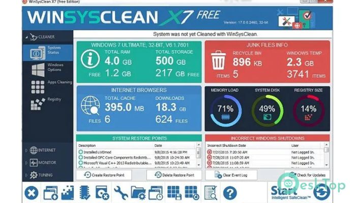 下载 WinSysClean X11 Free 22.0 免费完整激活版