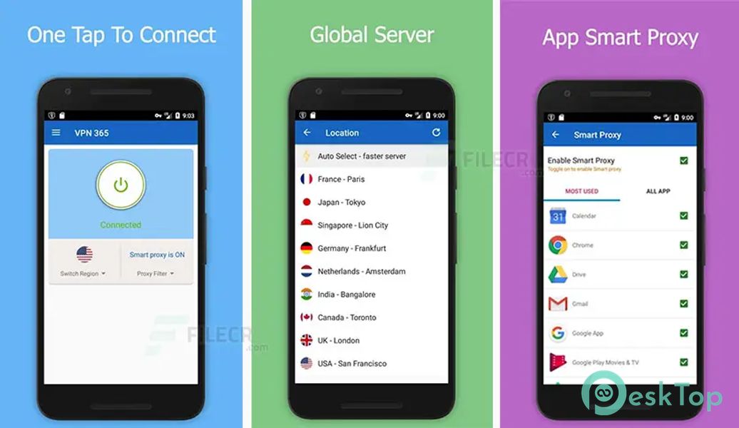 VPN 365 Unlimited VPN Proxy & WiFi VPN v2.0.7 APK MOD Полная бесплатная загрузка