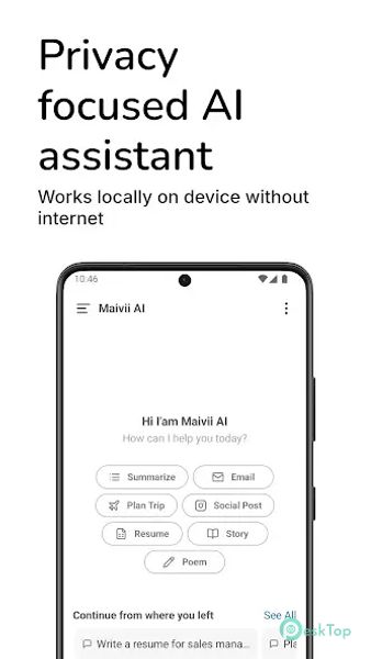 Maivii AI: Offline AI Chat 1.0.1 APK MOD Tam Ücretsiz İndir