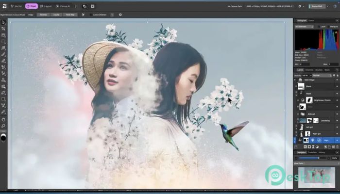 Canva Affinity 3.0.1.3808 Tam Sürüm Aktif Edilmiş Ücretsiz İndir