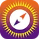 sun-seeker-sunrise-sunset-times-tracker-compass_icon