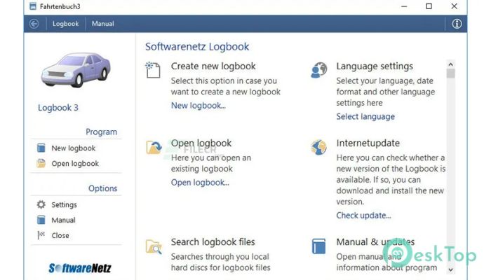  تحميل برنامج SoftwareNetz Logbook  3.06 برابط مباشر