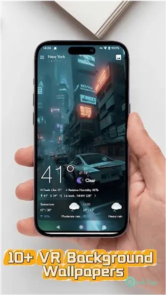 Weather Wallpaper : VR & Radar