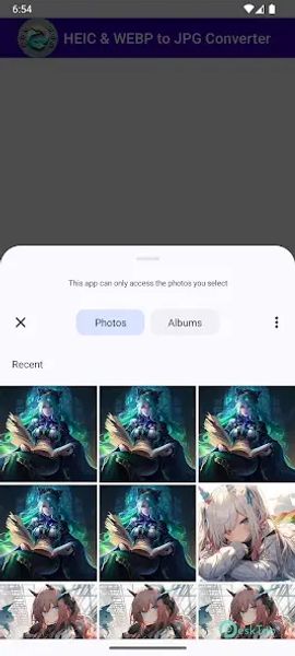 HEIC & WEBP to JPG Converter 1.0 APK MOD フル無料ダウンロード