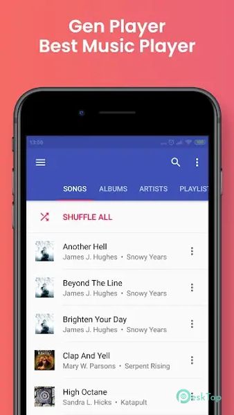 Gen Music Player X 1.0.1 APK MOD Tam Ücretsiz İndir