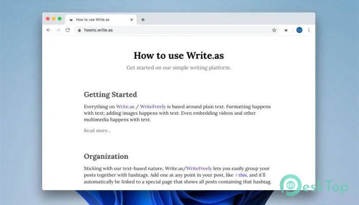 WriteFreely 0.16.0 मुफ्त पूर्ण सक्रिय डाउनलोड