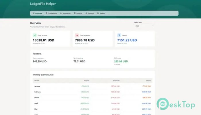 LedgerFile Helper 1.0.1.0 完全アクティベート版を無料でダウンロード