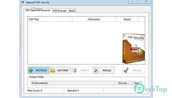 Télécharger Mgosoft PDF Security 10.0.0 Gratuitement Activé Complètement