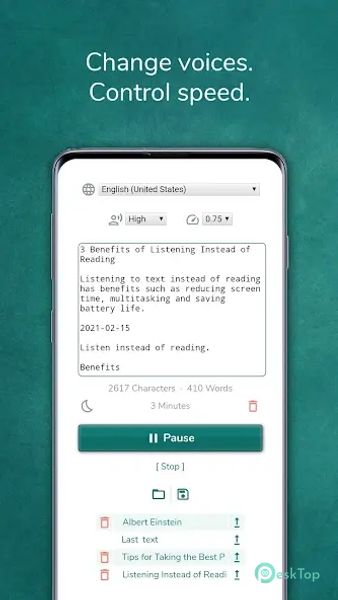Text reader - text and voice 1.0.18 APK MOD मुफ्त पूर्ण डाउनलोड