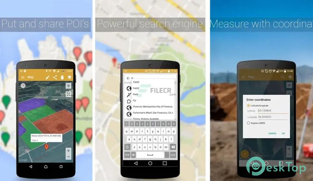 GPS Fields Area Measure PRO 4.6.1 APK MOD Полная бесплатная загрузка