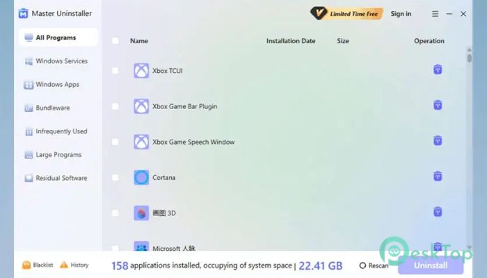 Download Master Uninstaller  1.1025.1005 Free Full Activated
