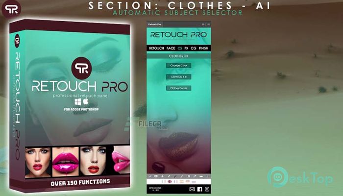 Retouch Pro for Adobe Photoshop 3.0.1 Tam Sürüm Aktif Edilmiş Ücretsiz İndir