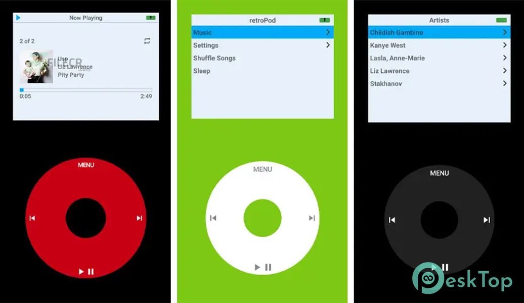 retroPod - Click Wheel Music Player 1.9 APK MOD Tam Ücretsiz İndir