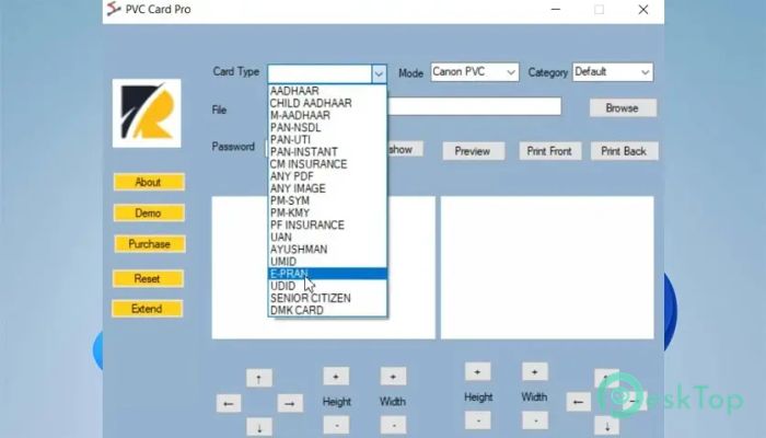 Real Softwares PVC Card Pro 8.5 Tam Sürüm Aktif Edilmiş Ücretsiz İndir