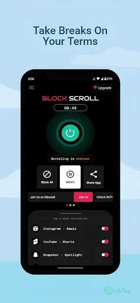 Block Scroll: No Shorts/Reels 2.0.2 APK MOD Tam Ücretsiz İndir