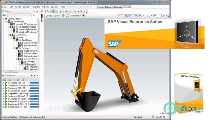 SAP 3D Visual Enterprise Author 9.0.700.13746 Tam Sürüm Aktif Edilmiş Ücretsiz İndir