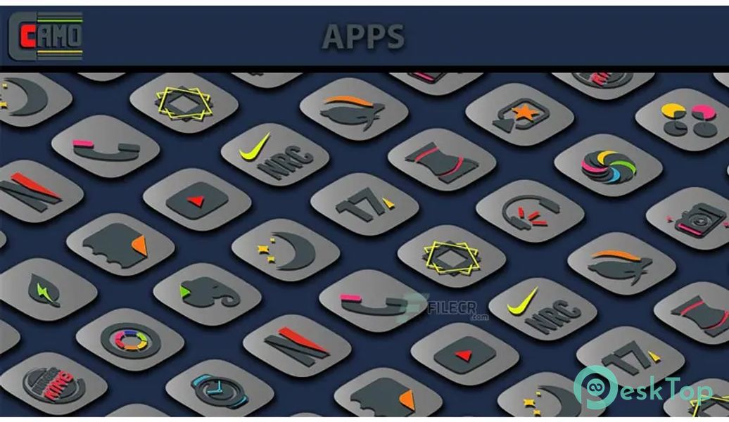 Camo Light Icon Pack 1.6.1 APK MOD Tam Ücretsiz İndir