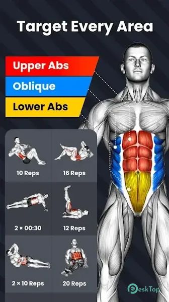 Six Pack in 30 Days 1.4.6 APK MOD Tam Ücretsiz İndir