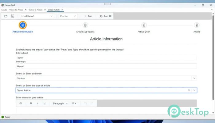 Download Fusion Quill AI 4.2 Free Full Activated
