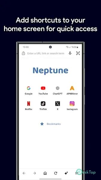 AI-powered Neptune Browser 24.11.18 APK MOD Unlocked (Full) Free Download